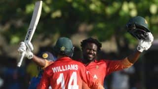 Solomon Mire's century guides Zimbabwe to record win against Sri Lanka in 1st ODI at Galle